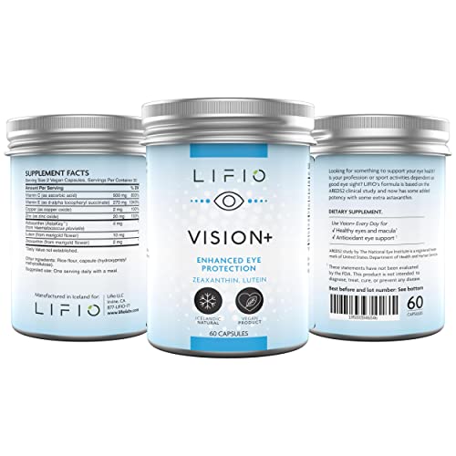 Lifio Astaxanthin - 180 Softgels, Immunity Rev+ - 60 Capsules, Vision+ - 60 Capsules #TOP5