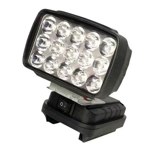 Lámpara de trabajo LED de bajo consumo con salida de luz estable para minimizar el consumo de energía para aplicaciones económicas de herramientas. Luz de energía