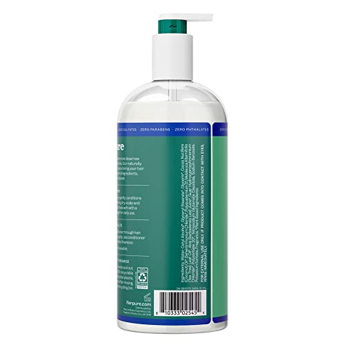 Renpure Tea Tree And Aloe Refreshing Conditioner - Soothes Dry Scalp - Leaves Hair Soft And Hydrated - Gentle Formula - Suitable For Daily Use - Dye Free - Recyclable, Pump Bottle Design - 32 Fl Oz #TOP3