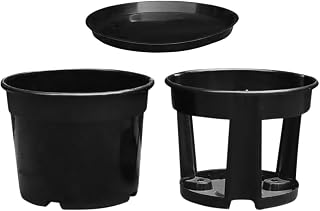 HANABASS 1set Garden Planter Pot Vegetable Growing Container for Potatoes Ginger Tomatoes for Home Gardening Balcony Outdoor Use Drainage