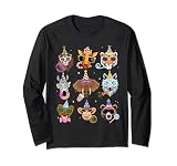 Men Women and Kids Zoo Day Wildlife Animals Birthday Parties Long Sleeve T-Shirt