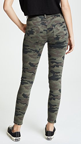 Hudson Women's Barbara High Rise, Super Skinny Ankle Jean, Deployed Camo, 25 #TOP2