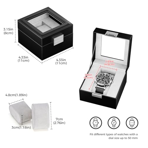 ProCase 1-Slot Watch Display Case for Men