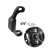 DEWHEL Manual Performance Shifter Stop Gap Removal Shift Stop Removes Loose Sloppy Shift Gate Feel CNC Aluminum for 2015+ WRX/10-14 Legacy/Outback/14+ Forester (Black)