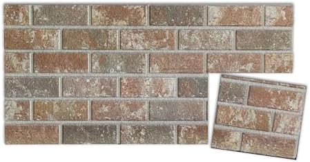 IZODEKOR 3D Wall Panels Brick Effect - Cladding, Stone Look, Styr...