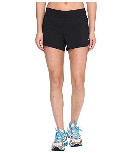 ASICS Women's Distance Shorts, Performance Black, Large