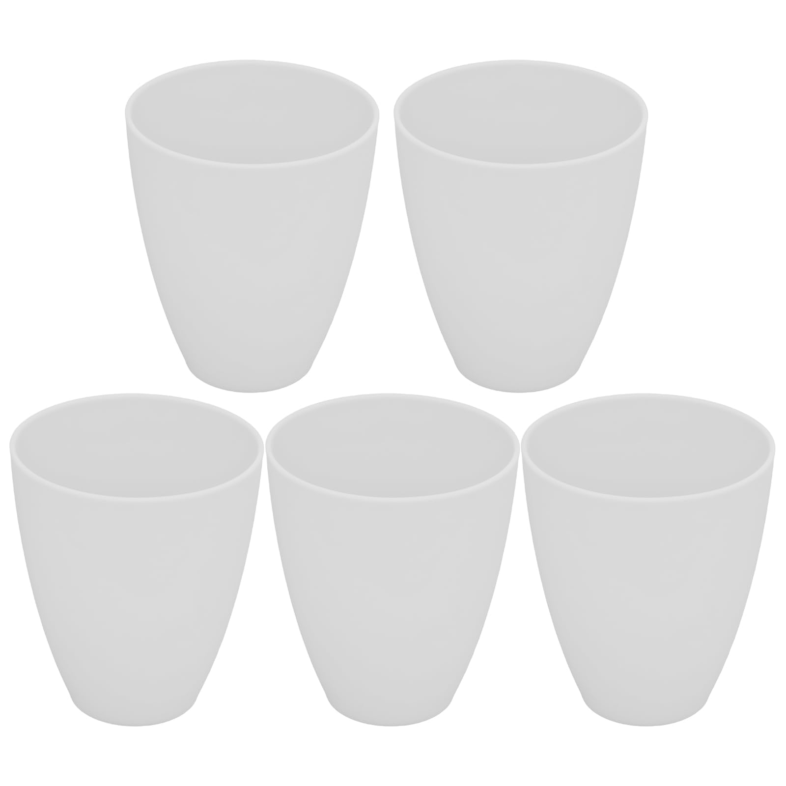 5PCS Plastic Lampshade Flush Shade Replacement Plastic Lampshade for Multi-head Standing Lamp Bedroom Lamp Center Hole 42mm-1.65inch