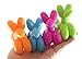 Set of All 4 Color Mini Balloon Dog Doh Filled Stress Ball - Cute Squishy Sensory Fidget Toy - Party Favors & Prizes (Set of All 4 Colors)