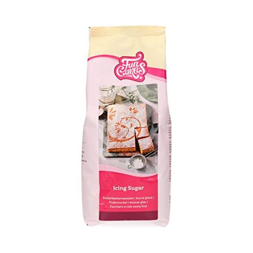FunCakes Icing Sugar - Azucar Glas-, Azúcar Glaseado Refinado de Calidad Pastelera, Textura Ultrafina, Perfecto para Hacer Glaseado, Buttercream o para Extender El Fondant, Halal. 900 G. 900 g