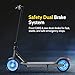 NAVIC Electric Scooter Adults, 8.5