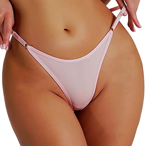 Générique Mesdames Charme Sexy String matériel Coeur Boucle décorative Culotte Respirante sans Couture Menstruelle Jetable