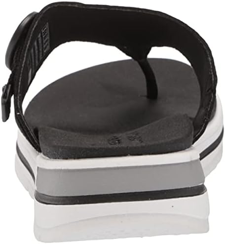 Skechers Women's INTERGRADES-Smooth Cruise Flip-Flop, Black, 11 | Image 2