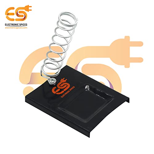 Image of Electronic Spices 25W Soldering Iron 8 in 1 Kit with wire Cutter | Desoldering vacuum pump | Soldering Stand & Tweezer