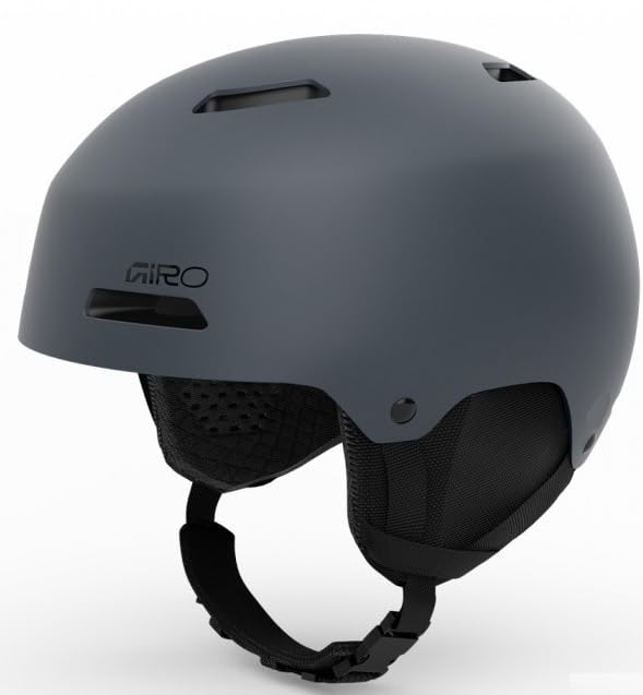 Giro Ledge FS kask narciarski i snowboardowy S, twarda obudowa ABS z EPS, system In Form Fit, wentylacja, zdejmowane nauszniki, kask freestyle, matowy, indygo (matowy szary)