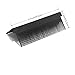 Flat Iron Comb Attachment 2 Sets, Removable Hair Straightener Comb, The Comb for Flat Iron for Black Hair, Professional or Home Use Compact Straightening Comb Styling Tool Black
