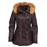 dufflecoat damen sale Hergestellt aus feinstem superweichem Lammfell von bester Qualität, das mit zunehmendem Alter immer besser wird. Auf schmaler Passform zugeschnittener Schnitt mit hochwertiger Handarbeit