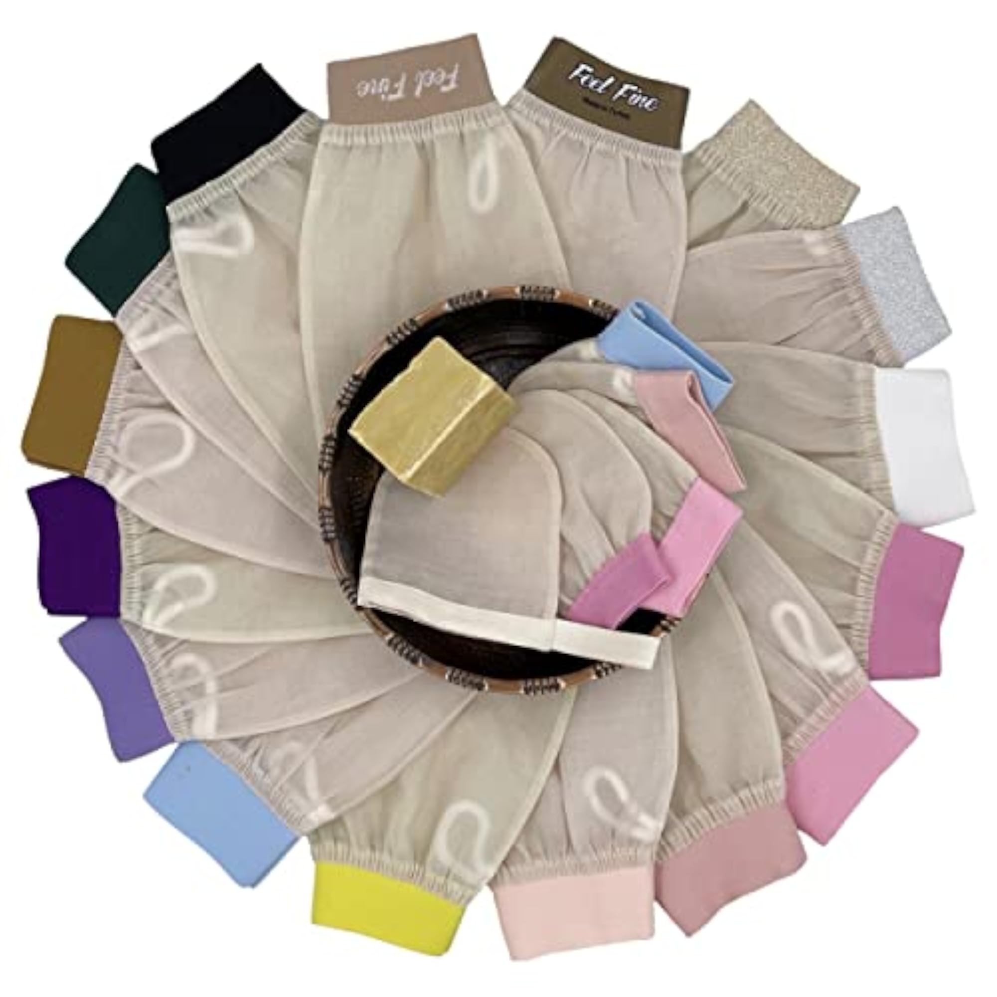 Turkish Raw Cocoon Silk Exfoliating Glove/Mitt