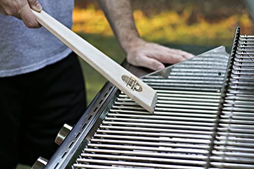Bbq Scraper - All Natural Grill Cleaner Made Of Premium Hardwood Birch #TOP1