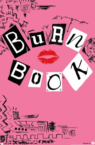 Trends International Mean Girls - Burn Book Wall Poster, 34L x 22.4W, Unframed Version