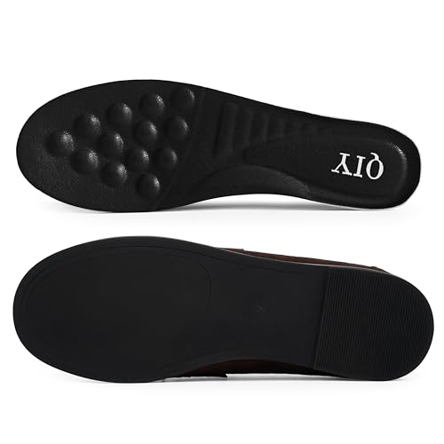 Image of QIY Penny Loafers for Women 2026 Comfortable Flats Shoes
