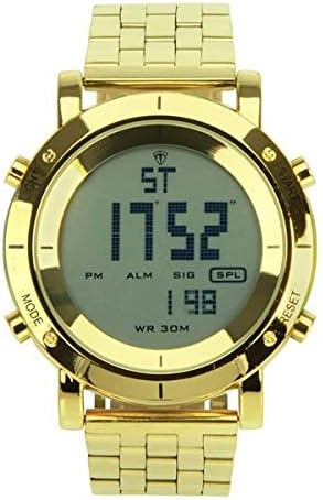 Relógio Masculino Tuguir Metal Digital TG6017 Dourado | Amazon.com.br