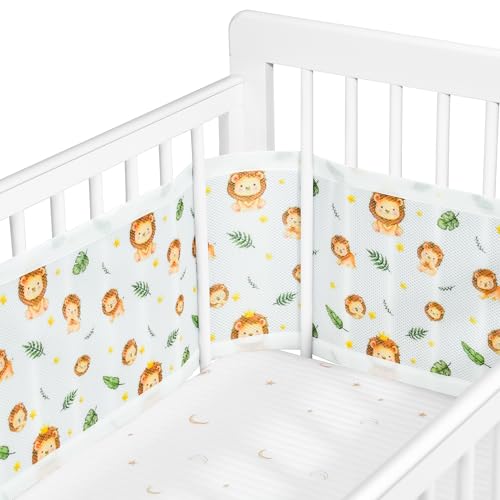 Sageky Verstellbarer Baby-Netzbettgitter – abnehmbar, waschbar, tragbar 3D-atmungsaktiver, stoßfester Schutzgitter für Neugeborene für alle Jahreszeiten Sageky Verstellbarer Baby-Netzbettgitter – abnehmbar, waschbar, tragbar 3D-atmungsaktiver, stoßfester Schutzgitter für Neugeborene für alle Jahreszeiten