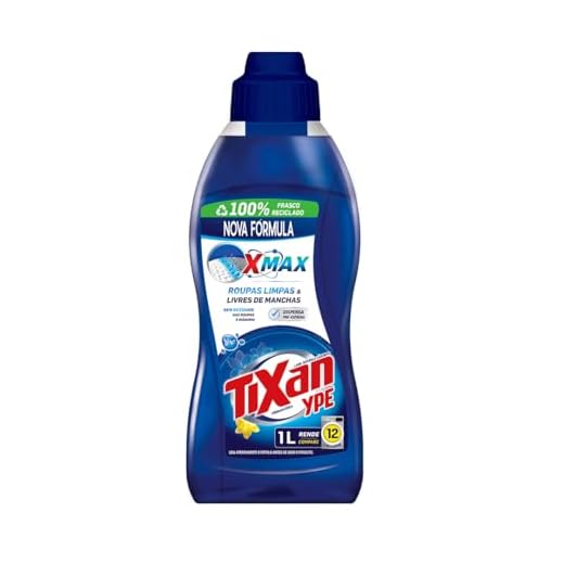 Ypê - Lava Roupas Liquido Tixan Primavera 1 Litro, Azul, Frasco