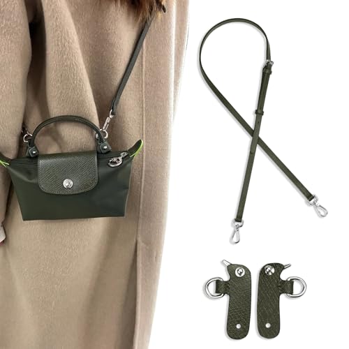 Image of Jiesinlov Leather Bag Shoulder Strap Replacement Crossbody Adjustable Conversion Kit Fit for Mini Pouch