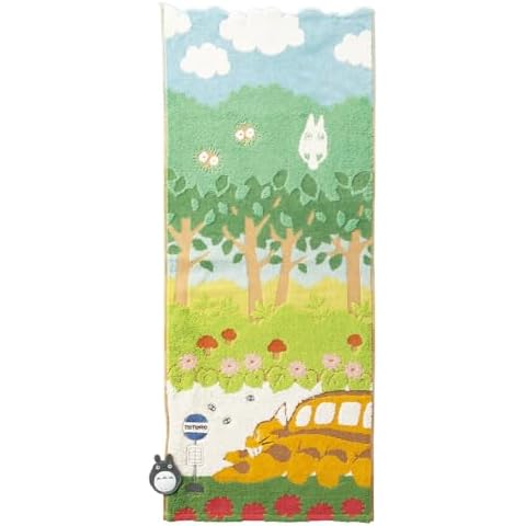Marushin Face Towel Studio Ghibli My Neighbor Totoro 34×80cm from Japan Cover