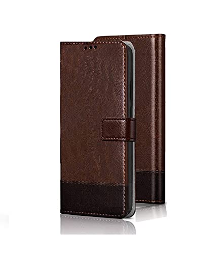 Perkie Handmade Zorro Series Faux Leather Wallet Flip Case Kick Stand Magnetic Closure Flip Cover for Samsung Galaxy S22 5G (Brown with Coffee) (B0B53MDNG4) Amazon Price History, Amazon Price Tracker