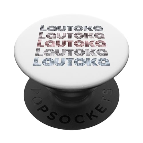 Lautoka Fiji City Retro Vintage de los 70 PopSockets PopGrip Intercambiable Lautoka Fiji City Retro Vintage de los 70 PopSockets PopGrip Intercambiable