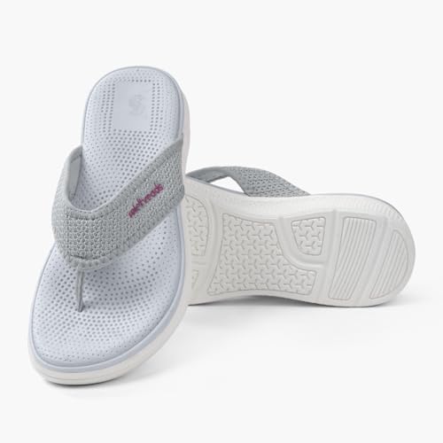 Image of SOLETHREADS GRACE V | Stylish | Comfy | Super soft | Ultra-Light | Phylon | Slippers | Flip Flops for Women