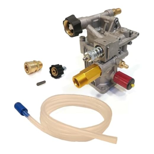 High-Performance Pressure Washer Pump with Adapters