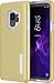 Produktbild Incipio DualPro Case für Samsung Galaxy S9 - von Samsung zertifizierte Schutzhülle (gold) [Extrem robust I Stoßabsorbierend I Soft-Touch Beschichtung I Hybrid] - SA-921-RTG