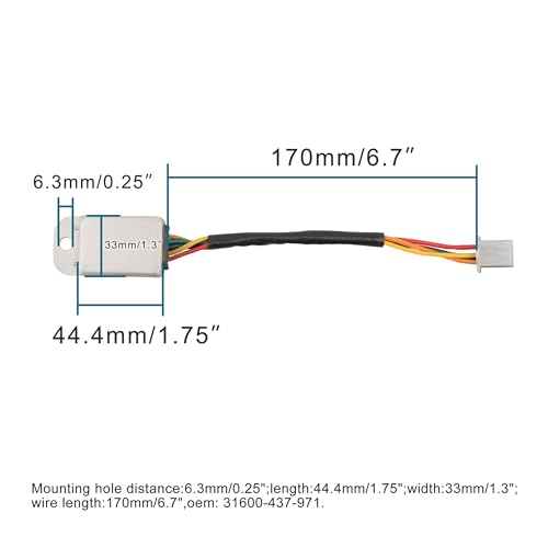 Regulador de voltaje Goofit para XL125 y CB125 3