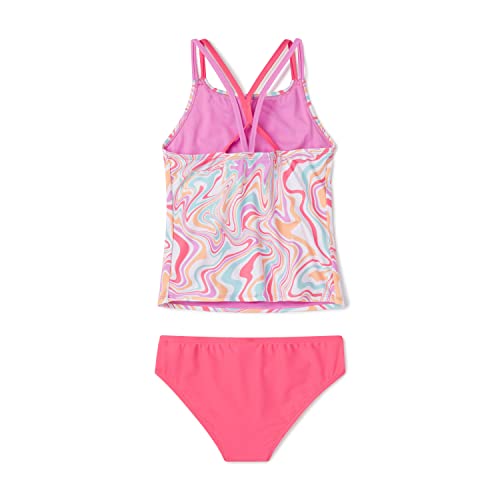 Image of Speedo girls Swimsuit Two Piece Tankini Thin Strap
