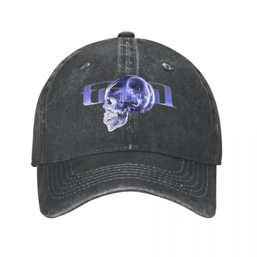 Casquette Tool trucker vintage pour festivals et concerts de rock avec broderie skull punk