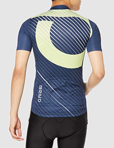 Briko Fresh Graphic - Maglia da Ciclismo da Uomo