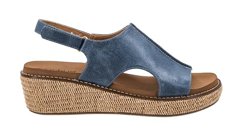 Image of Corkys Footwear Volta Wedge - Chic Elegance Meets All-Year Comfort with a 2-Inch Cork Heel and Marshmallow Insole for Stylish Everyday Wear and All-Day Comfort