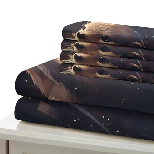 Parure de lit baroque king en microfibre de qualité supérieure - 7