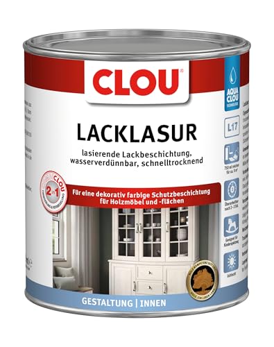 AQUA COMBI-CLOU Lack-Lasur weiß 0,750 L