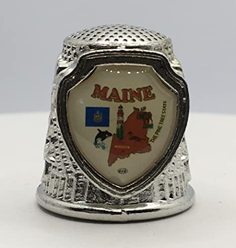 646 Maine State Collectible Souvenir Thimble