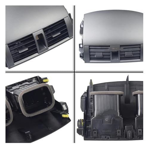 Panel de ventilación de tablero central para Toyota Corolla 2009 2010 2011 2012 auto AC 5