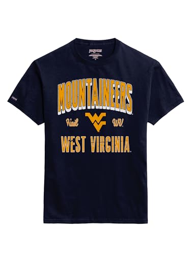Image of JanSport NCAA Officially Licensed Campus Short Sleeve T Shirt for Men, Soft & Breathable Pre-Shrunk Cotton Crewneck T Shirt