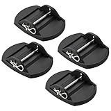 4x Stützplatten für Wohnwagen & Wohnmobil mit Metallstiften – Unterlegplatten für Caravan Stützen – Stützplatten Set 18x14 cm – Anti Einsinken Untergrund Stabilisator Camping Zubehör