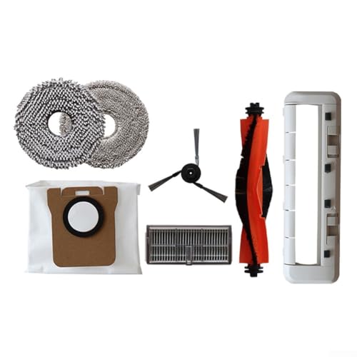 Vervangingsset 7-delig voor Xiaomi Robotstofzuiger X20 Plus C101 – borstel, filter, zijborstels, wiel - Afbeelding 6