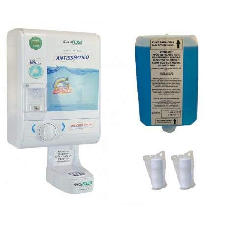 Dispenser + Fio Dental 400 + 1 Enxaguante Bucal Machfloss