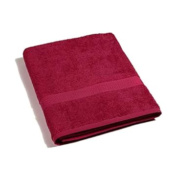 SET 1+1 ASCIUGAMANI E OSPITE MINORCA CALEFFI VARI COLORI (Bordeaux)
