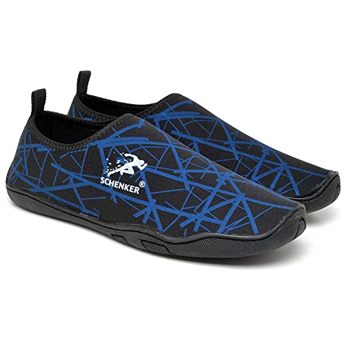 Sapatilha Aquatica Para Pesca, Trilha Praia (preto/azul, br_footwear_size_system, adult, numeric, nu