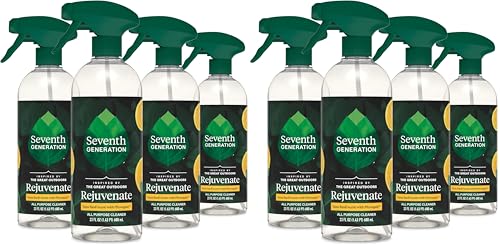 Image of Seventh Generation All Purpose Cleaner Rejuvenating Yuzu Basil,For All Surfaces,23 fl oz,(Pack of 8)